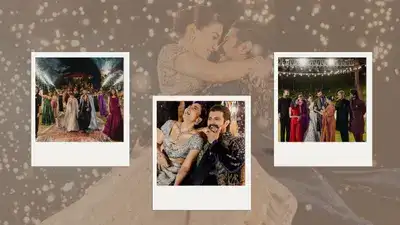 Rashmika Mandanna and Vijay Deverakonda share glimpse of their magical Sangeet Ceremony