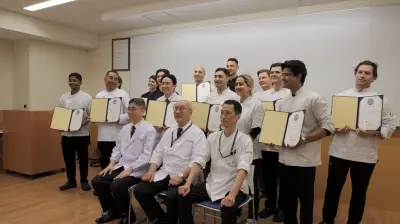 Indian culinary talents compete for prestigious silver and gold Japanese cuisine chefs titles