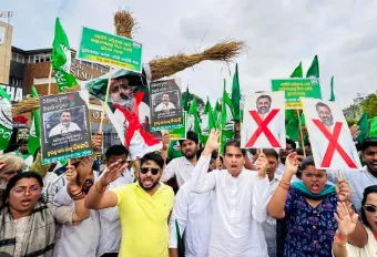 BJD Demands Apology from BJP MP Nishikant Dubey Over Remarks on Biju Patnaik