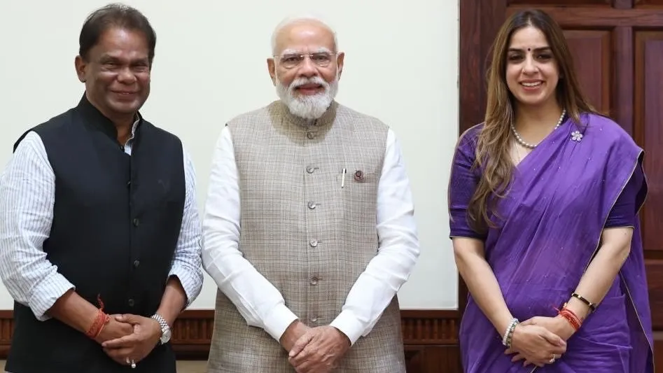 Dilip Ray meets PM Modi, expresses gratitude for support during Rajya Sabha elections