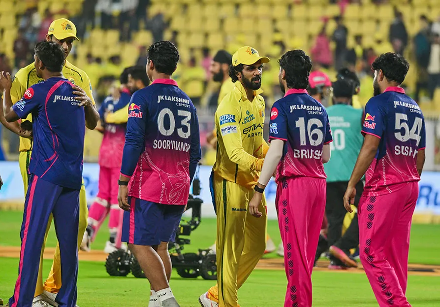 IPL 2026: Rajasthan Royals Demolish Chennai Super Kings by Eight Wickets