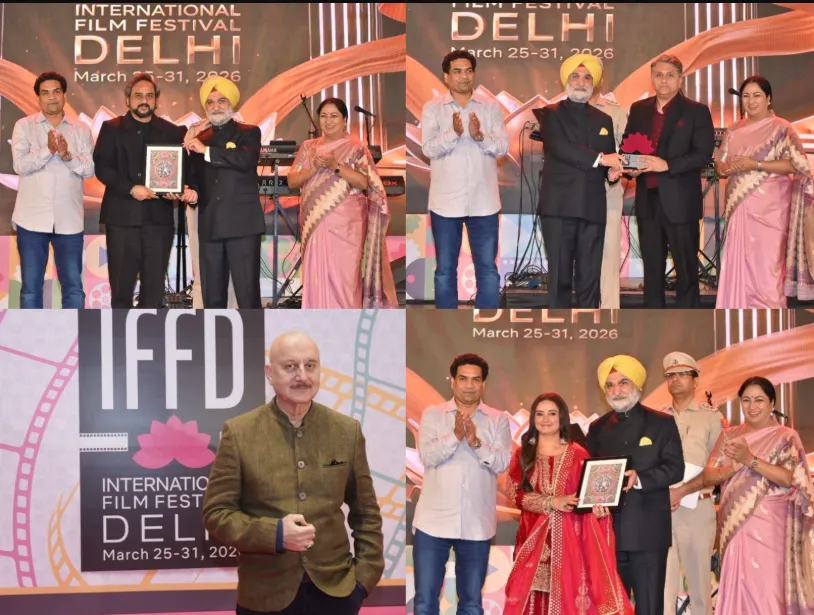 IFFD 2026: Mohit Suri, Anupam Kher, Bhumi Pednekar more stars bag awards at Night Of Honours