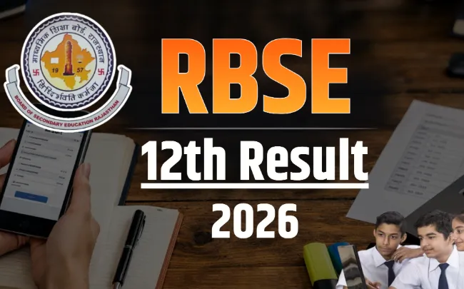 RBSE 12th result 2026 out: Check stream wise score now

