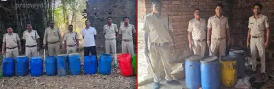 Illicit liquor bust in Balasore: 300 litres seized, equipment destroyed