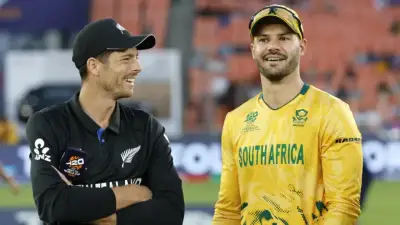 Markram and Santner face off during high stakes South Africa vs New Zealand Semi-final
