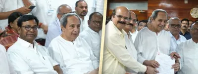 RS Race: Santrupt Misra, Datteswar Hota file nominations for Rajya Sabha elections 