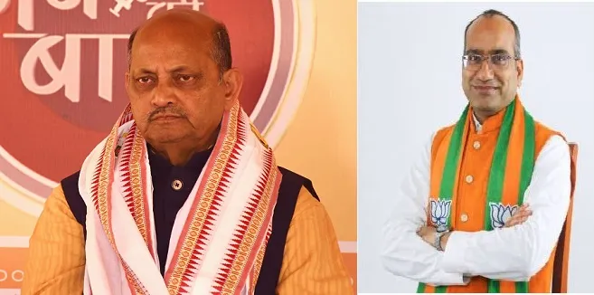 Rajya Sabha Election :BJP candidates Manmohan Samal & Sujeet Kumar file nomination papers 