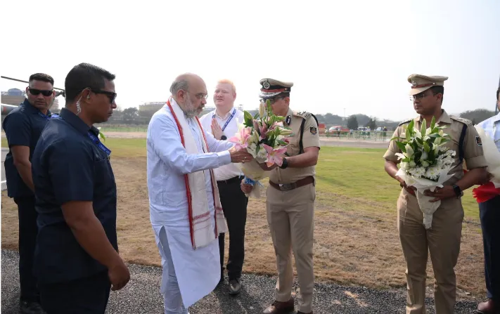 Tight Security Measures in Place for Amit Shah's Visit to Paradeep