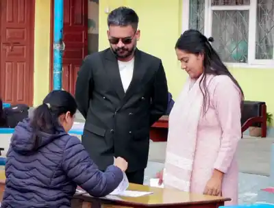 Celebration across Nepal as Balen's party claims "two-thirds majority" in parliamentary polls