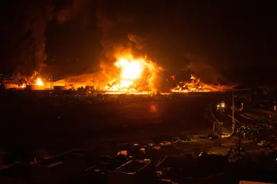 Iran-Israel conflict escalates as Tehran Mehrabad Airport burns following heavy airstrikes