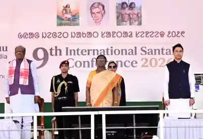 President Murmu graces 9th International Santal Day