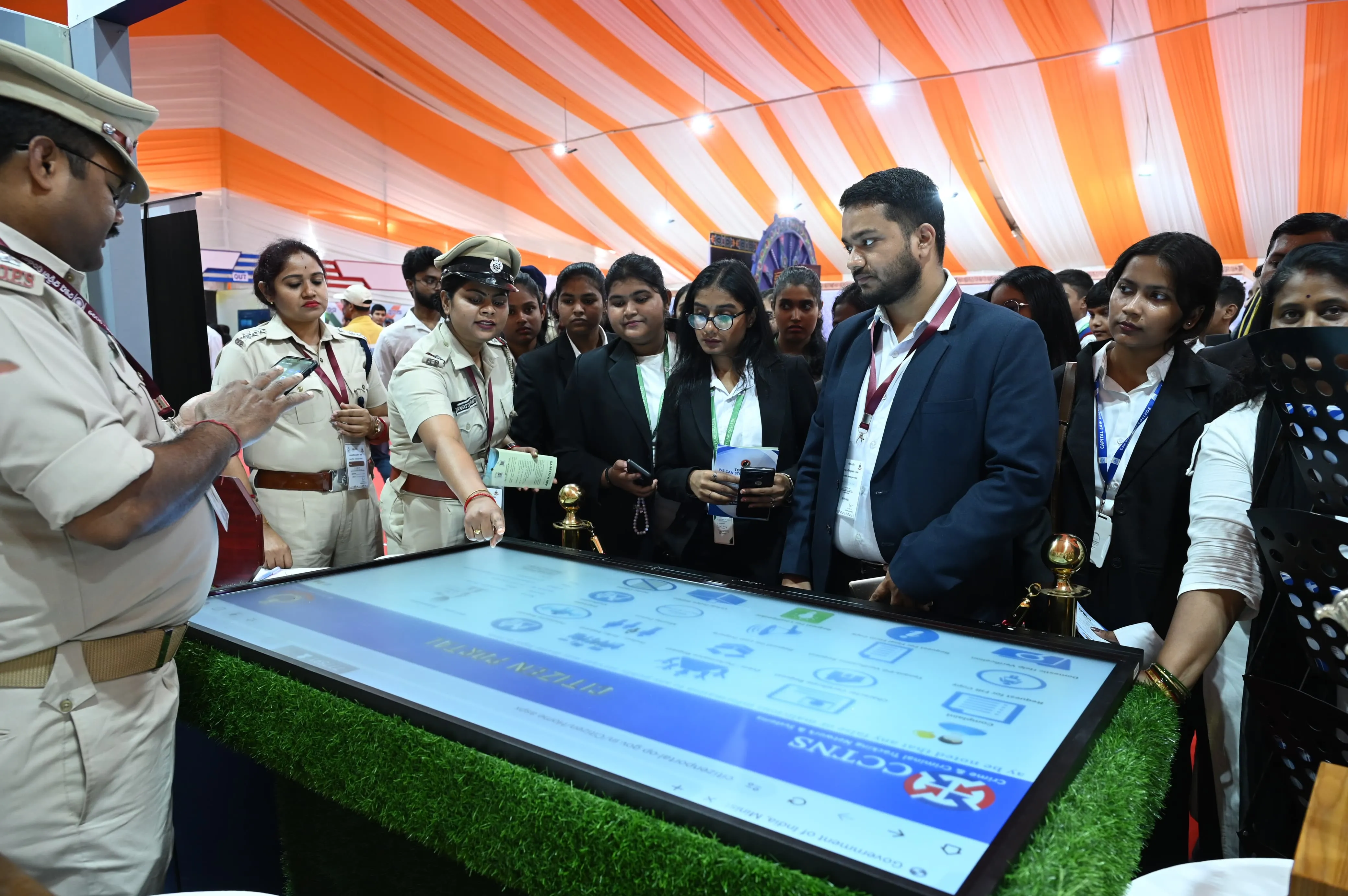 Odisha: Visitors throng Nyaya Sanhita Exhibition venue in Bhubaneswar 