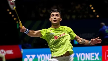 Lakshya Sen All England Open Title Dream Shattered Following Straight Games Loss to Lin Chun-Yi
