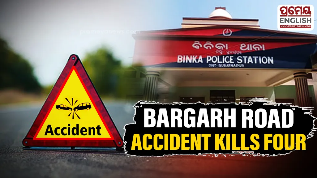 Four killed, two critically injured in Bargarh road accident

