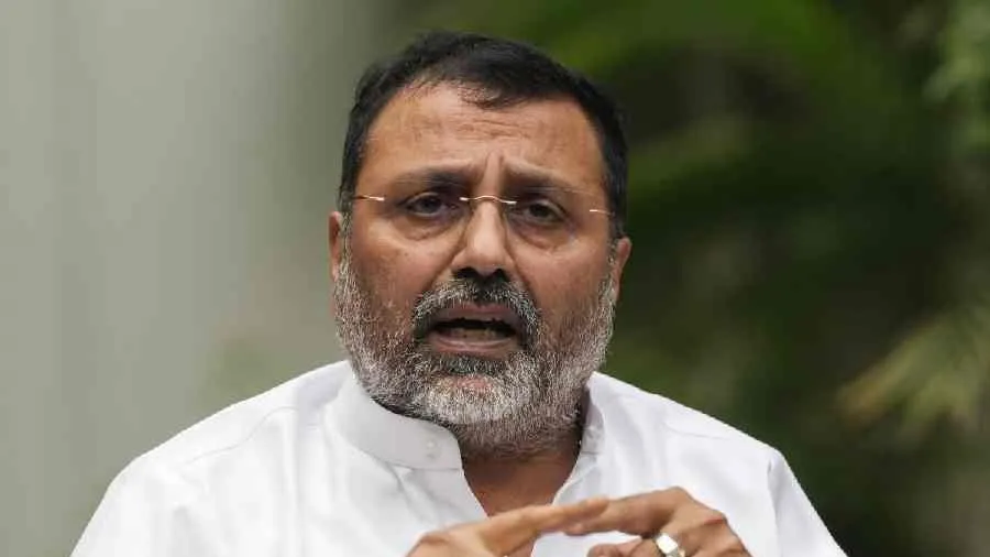 BJP MP Nishikant Dubey offers unconditional apology for his statement on legendary leader Biju Patnaik