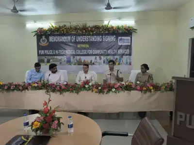 MoU signed for strengthening medical facilities at Puri Police Hospital