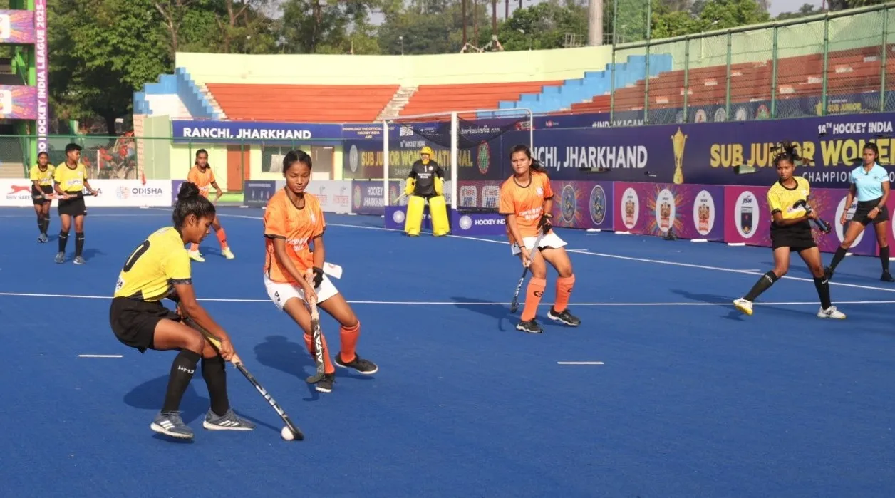 Odisha girls enter the National Sub Junior Hockey semis