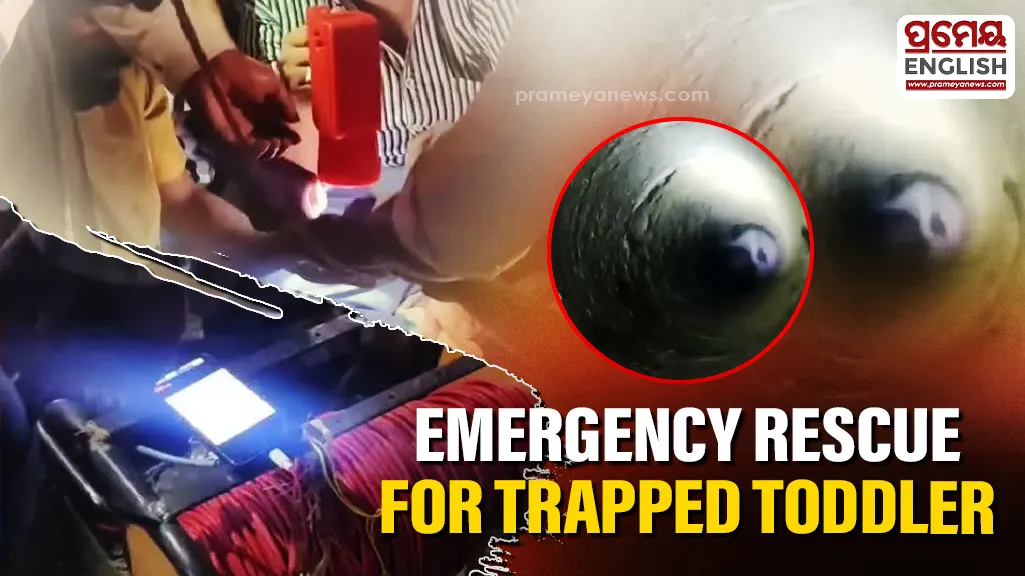 Three-year-old falls into borewell in Ujjain; rescue operation underway

