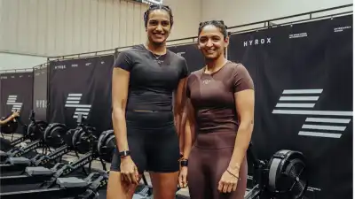Olympic Queen PV Sindhu Conquers Brutal HYROX Challenge with Harmanpreet Kaur