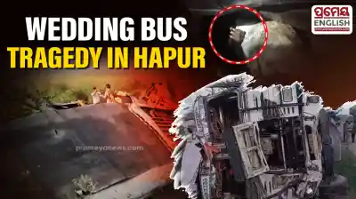 Six killed, seven injured as wedding returnees’ bus collides with truck in Hapur