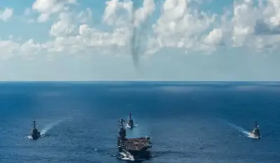 Trump Orders Naval Blockade on Strait Of Hormuz After Diplomatic Talks fail