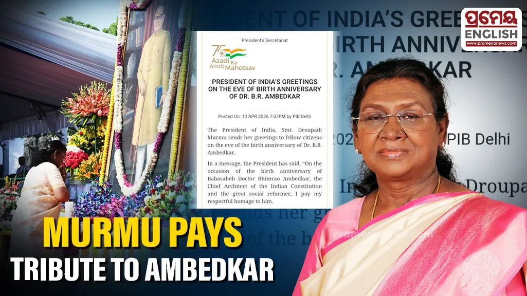 President Droupadi Murmu sends greetings on birth anniversary of B R Ambedkar