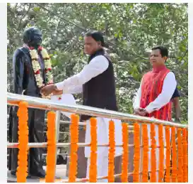 Odisha Governor and CM Majhi Pay Homage to B.R. Ambedkar on His Birth Anniversary