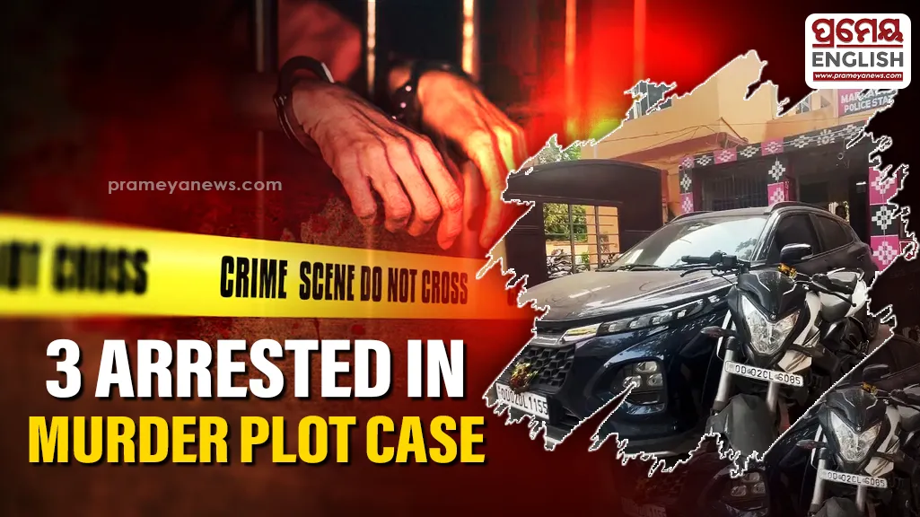 Contract killing plot busted in Cuttack, three arrested