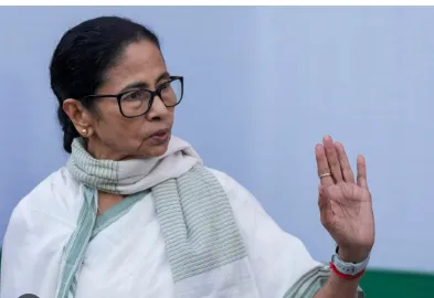 Bengal polls: Mamata Banerjee alleges central forces tried to check her vehicle near Kolkata airport