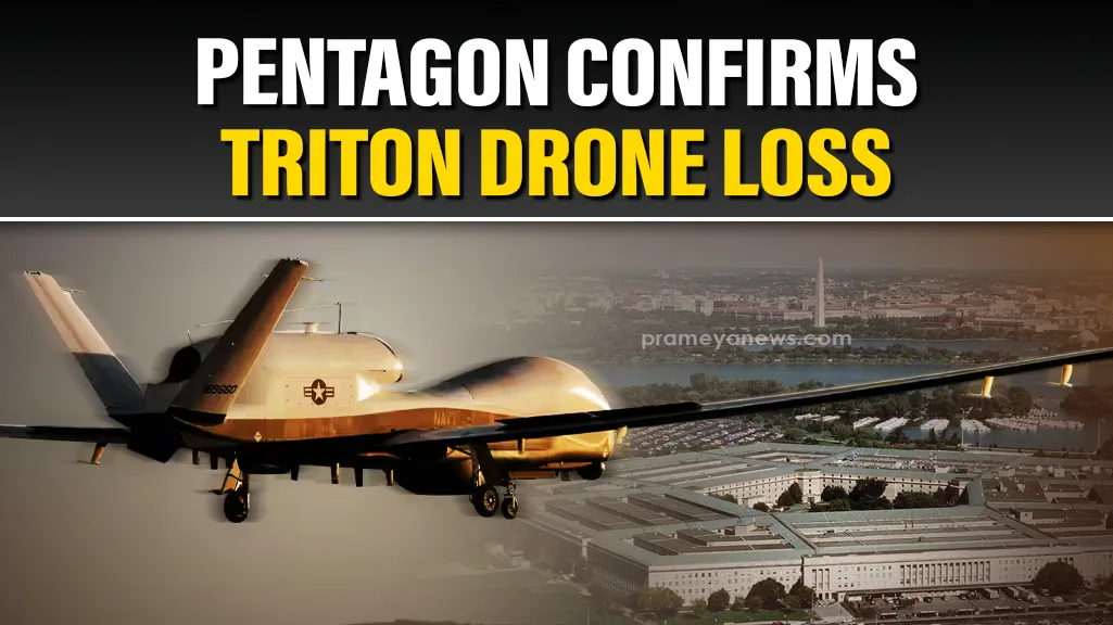 Pentagon confirms 240 million dollar Triton drone lost in Persian Gulf waters