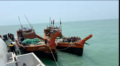 Illegal betel nut smuggling busted off Paradip Coast; two boats seized