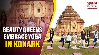 Femina Miss India Contestants embrace yoga & heritage at Konark Sun Temple