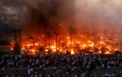 Lucknow Slum Blaze Destroys 280 Shanties Leaving Over 1000 Residents Homeless