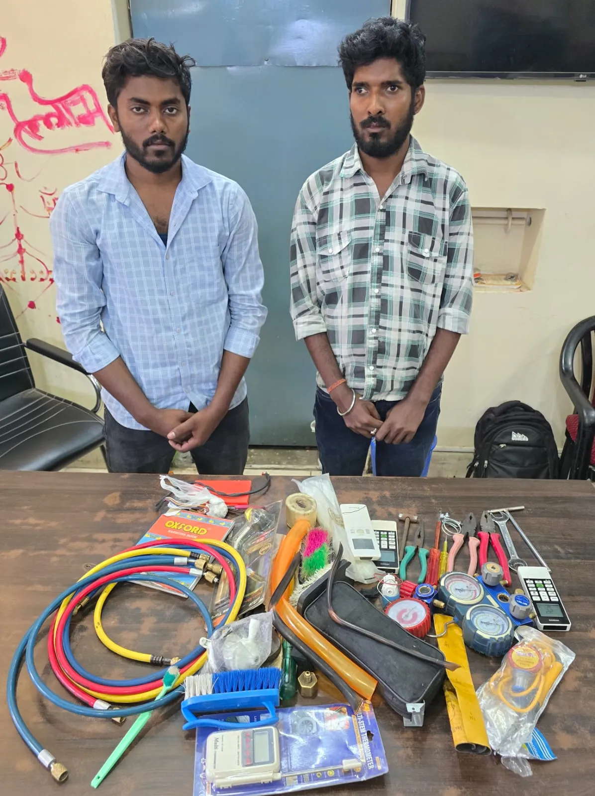 Bhubaneswar AC Theft Case: Two Arrested for Stealing AC Parts from Lok Seva Bhavan Finance Department