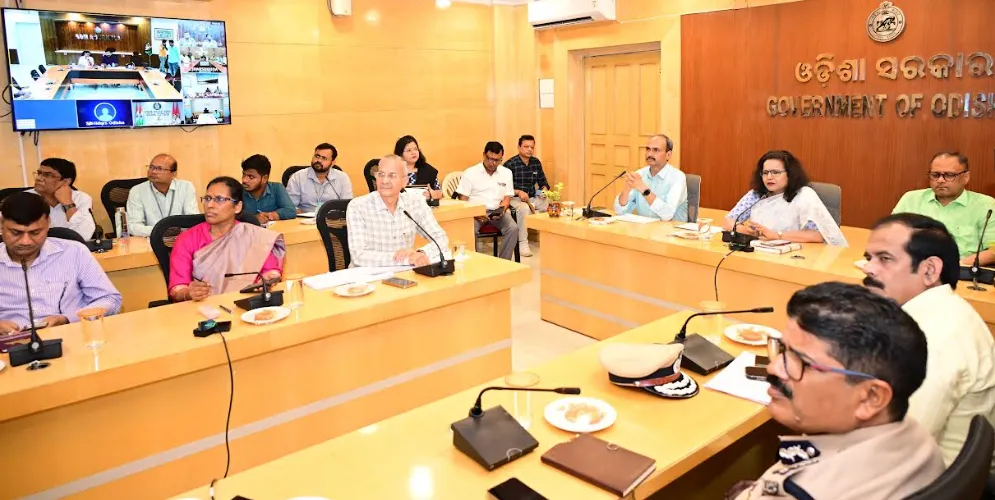 Odisha Govt. Holds Preparatory Meeting for President Droupadi Murmu’s Visit to Rourkela on April 21st