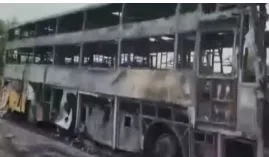 Karnataka: 7 dead, 2 children injured as car hits bus in Yadgiri