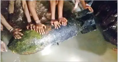 World War II-Era bomb recovered from Subarnarekha River
