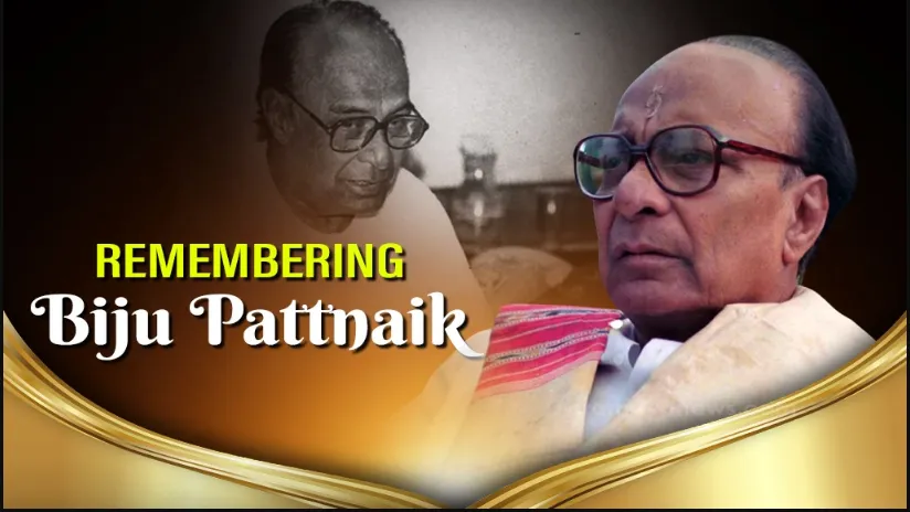Leaders pay tributes to Biju Patnaik on his death anniversary