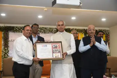 NTPC WR-I Headquarters, Mumbai honoured for significant CSR contribution to healthcare in Gujarat