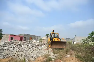 Bhubaneswar: BDA reclaims 61.4 acres in Shampur after major eviction drive