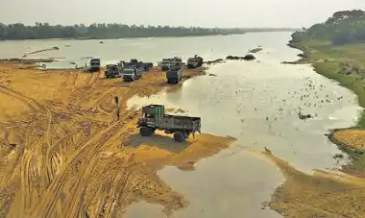 Major Crackdown on Illegal Sand Mafia in Odisha's Ganjam