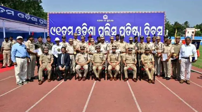 Odisha Police celebrates 91st Foundation Day with parade, awards, & achievements


