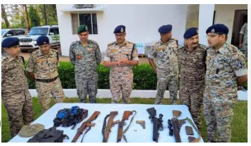 170 Maoist Cadres Surrender in 31 Days, Paving the Way for Naxal-Free Bastar: IG P Sundarraj