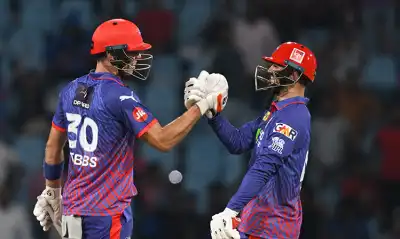 Lucknow Super Giants fall as Sameer Rizvi blasts unbeaten 70 at Ekana Stadium