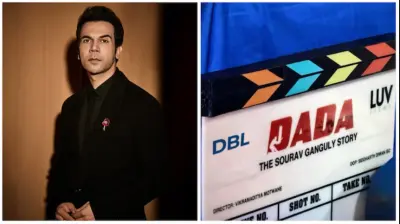 Rajkummar Rao begins shooting for Sourav Ganguly biopic titled 'Dada'