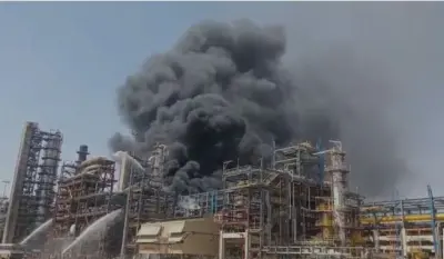 Rajasthan: Fire breaks out at Refinery-cum-Petrochemical Complex in Balotra