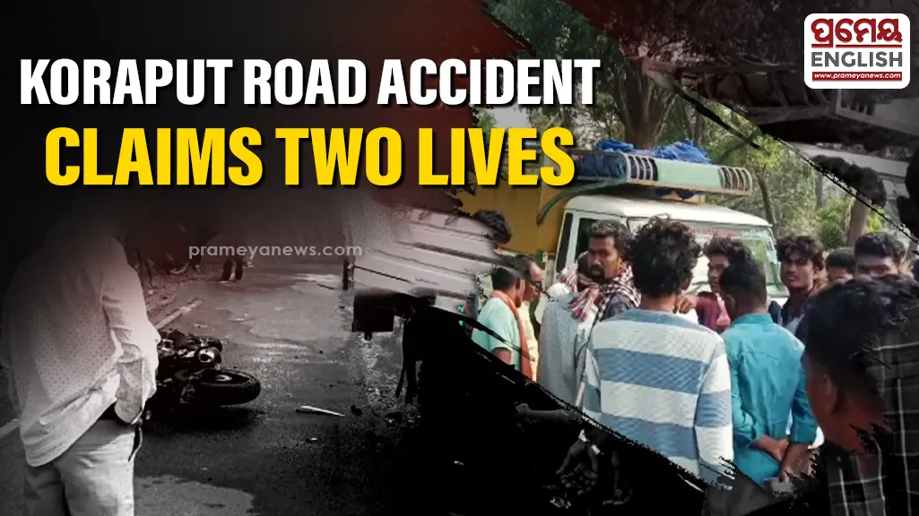 Fatal road accident in Koraput; two youths die in head-on collision

