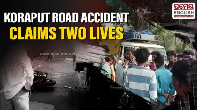 Fatal road accident in Koraput; Two youths die in head-on collision