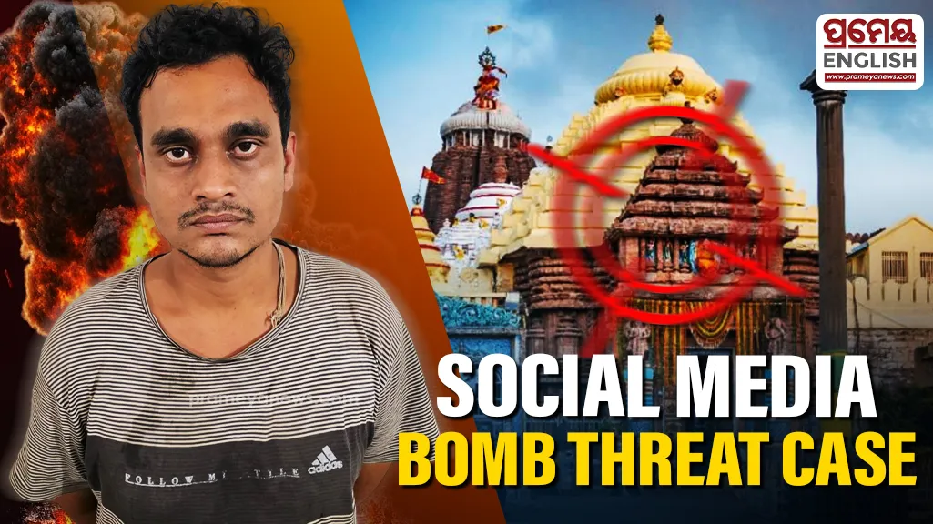 Man arrested for issuing bomb threats to temples via social media in Puri