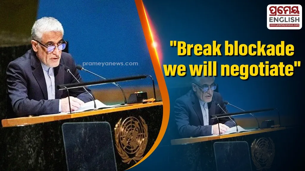 Iran demands end to US naval blockade before resuming diplomatic talks